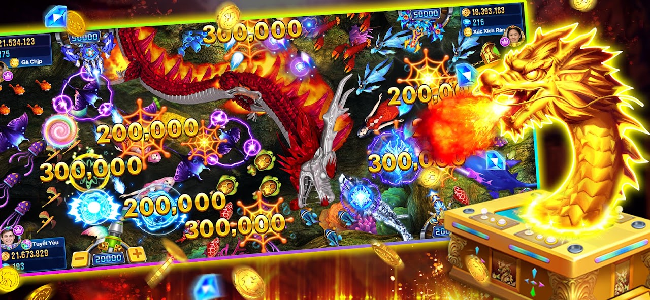 Hệ thống trong game cùng tính ăng ưu việt, thưởng hấp dẫn
